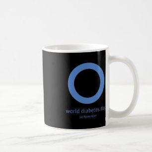 Mug " ; Journée mondiale du diabète & #34 ; Sensibi