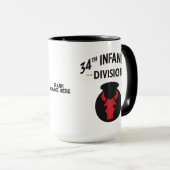 Mug 34e division d'infanterie (Devant droit)