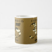 Mug 35e anniversaire d'or métallique (Centre)