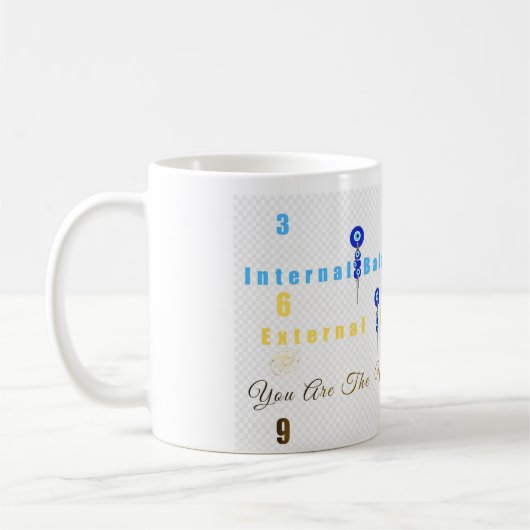 Mug "369 : Équilibre interne, Joie externe, Vous êtes (Gauche)