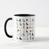 Mug 36 races de pigeon (Gauche)