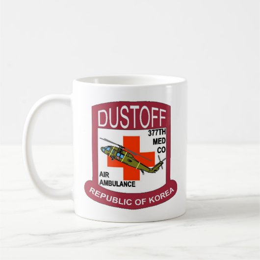Mug 377th Med Co Air Ambulance, ROK (Gauche)