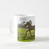 Mug 37:4 frison de psaume de poulain (Devant gauche)
