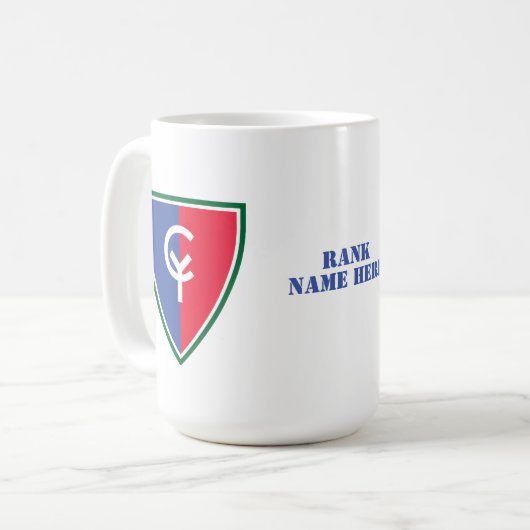 Mug 38e division d'infanterie (Devant gauche)