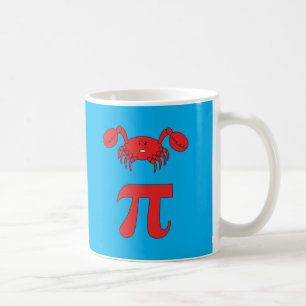 Mug 3.14 Crab Pie Pi Pun Drôle Math Plaisanterie
