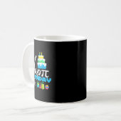 Mug 3.14 Gâteau Joyeux Jour Pi Pour Enseignant Joyeux (Devant gauche)