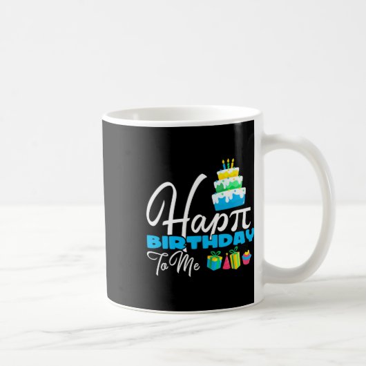 Mug 3.14 Gâteau Joyeux Jour Pi Pour Enseignant Joyeux (Droite)