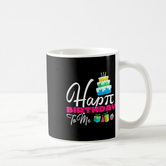 Mug 3.14 Gâteau Joyeux Jour Pi Pour Enseignant Joyeux  (Droite)