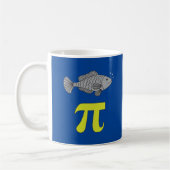 Mug 3.14 Poisson Pie Pi Pun Drôle Math Plaisanterie (Gauche)