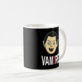 Mug 3.14 Vampire Pi Pun drôle de blague mathématique (Devant droit)