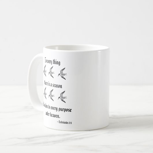 Mug 3:1 d'Ecclesiastes (Devant gauche)