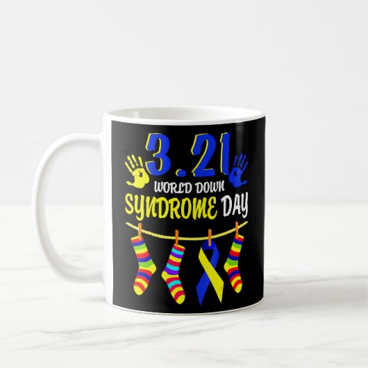 Mug 3 21 Journée mondiale du syndrome de Down 2022 Cha (Gauche)