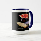 Mug 3 Asian Arowanas (Devant droit)