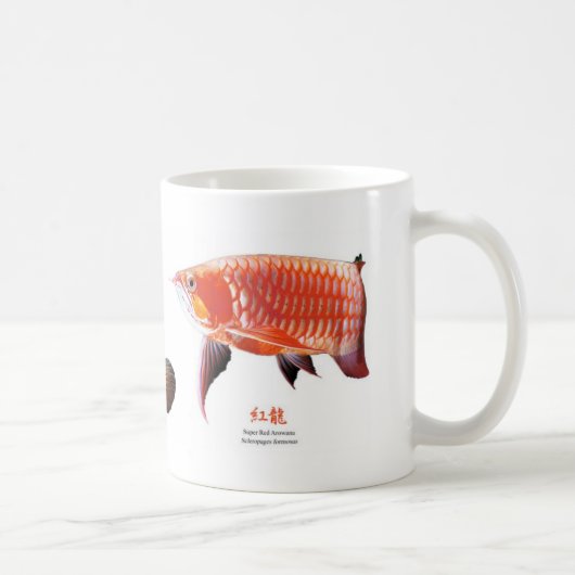 Mug 3 Asian Arowanas (Droite)