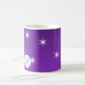 Mug 3 babioles blanches de Noël de conception de (Centre)