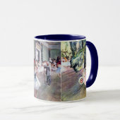 Mug 3 Ballerines de Ballet différentes par Edgar Degas (Devant droit)