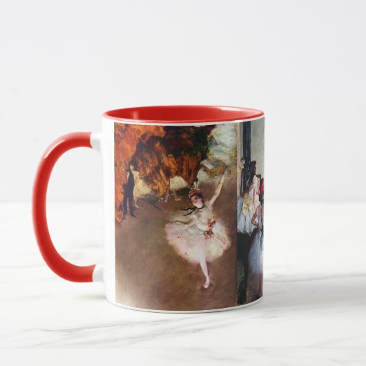 Mug 3 Ballerines différentes par Edgar Degas (Gauche)