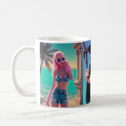Mug 3 Beautés (Gauche)