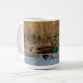 Mug 3 Canards 11 oz ou 15 oz de muscade (Devant gauche)