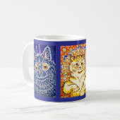 Mug 3 chats d'art par Louis Wain, (Devant gauche)
