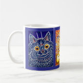 Mug 3 chats d'art par Louis Wain, (Gauche)