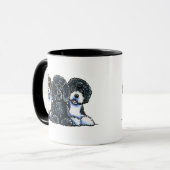 Mug 3 Chiens d'eau portugais (Devant gauche)