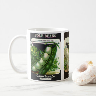 Mug 3 conceptions d'art d'étiquette de paquet de grain