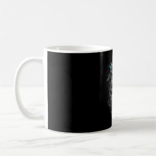 Mug 3 crocodile hurlant lune style rétro vintage drôle