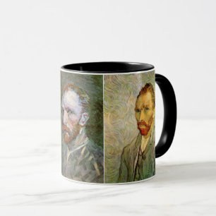 Mug 3 différents autoportraits de Van Gogh