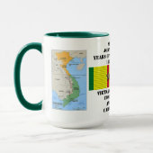 MUG 3 ÉTOILES COMBAT MARINE VIETNAM WAR VETERAN (Gauche)
