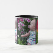 Mug 3 Grandes Photos Arrière - plan noir Télécharger f (Centre)