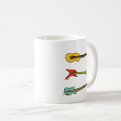 Mug 3 guitares (Devant droit)