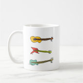 Mug 3 guitares (Gauche)