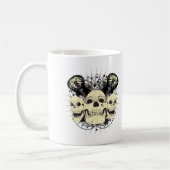 Mug 3 guitares de crâne (Gauche)