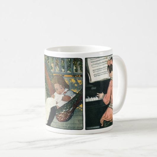 Mug 3 Illustrations différentes de Jessie Willcox Smit (Devant droit)