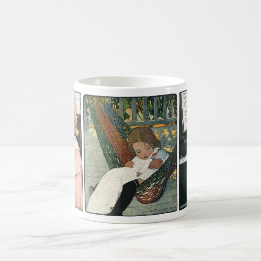 Mug 3 Illustrations différents de Jessie Willcox Smith (Centre)