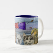 Mug #3 Joanna Flying Over Animals  (Devant droit)