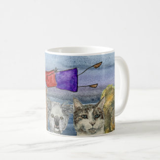 Mug #3 Joanna Flying Over Animals Koffiemok