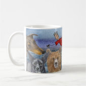 Mug #3 Joanna Flying Over Animals Koffiemok (Links)