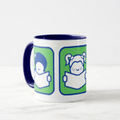 Mug 3 lecteurs (Devant gauche)