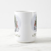 Mug 3 lutins de Noël Laissez neige (Centre)