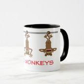 Mug 3 mauvais singes (Devant droit)