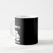 Mug 3 minutes c'est long drôle boxe kickboxing B (Devant gauche)