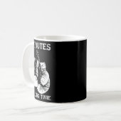 Mug 3 Minutes Est Un Long Moment De Boxe Drôle (Devant gauche)