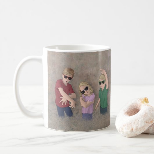 Mug 3 Munchkins (Avec donut)