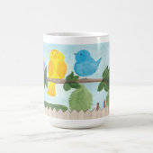 Mug 3 Oiseaux Colorés (Centre)
