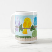 Mug 3 Oiseaux Colorés (Devant gauche)