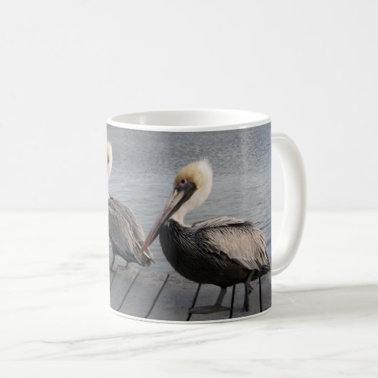 Mug 3 Pélicans d'affilée (Devant droit)