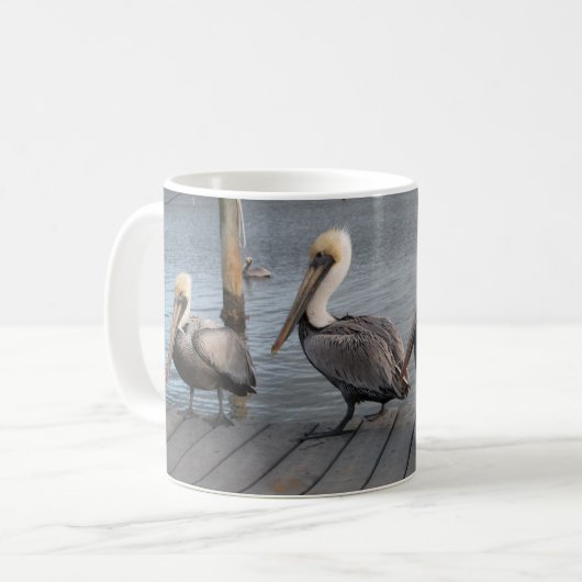 Mug 3 Pélicans d'affilée (Devant gauche)