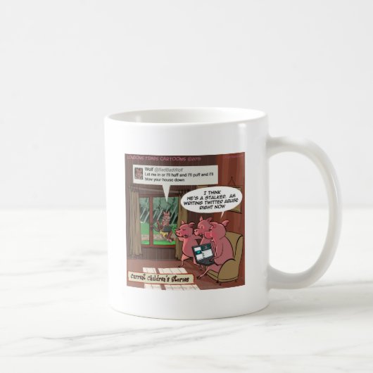 Mug 3 Petits Cochons Experts en Médias Sociaux (Droite)